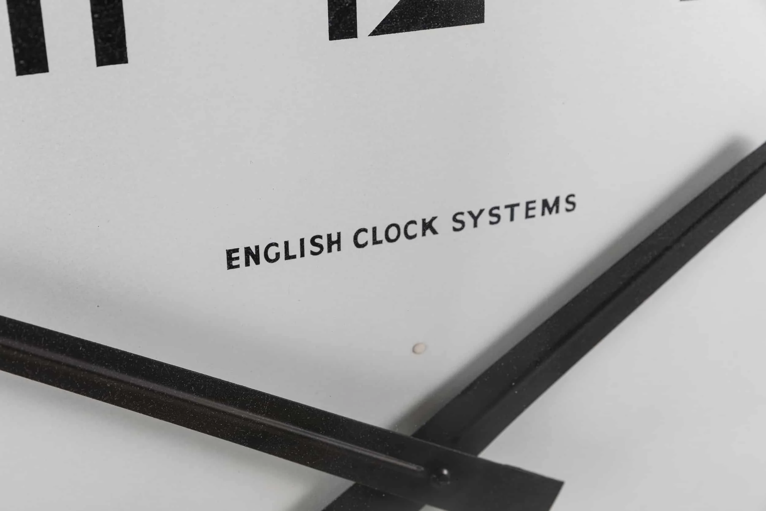 Large Double Sided Smiths Electric Clock — Antiques Workshop